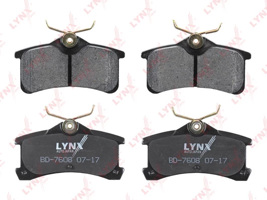 طقم فحمات فرامل خلفية تويوتا LYNXAUTO BD-7608